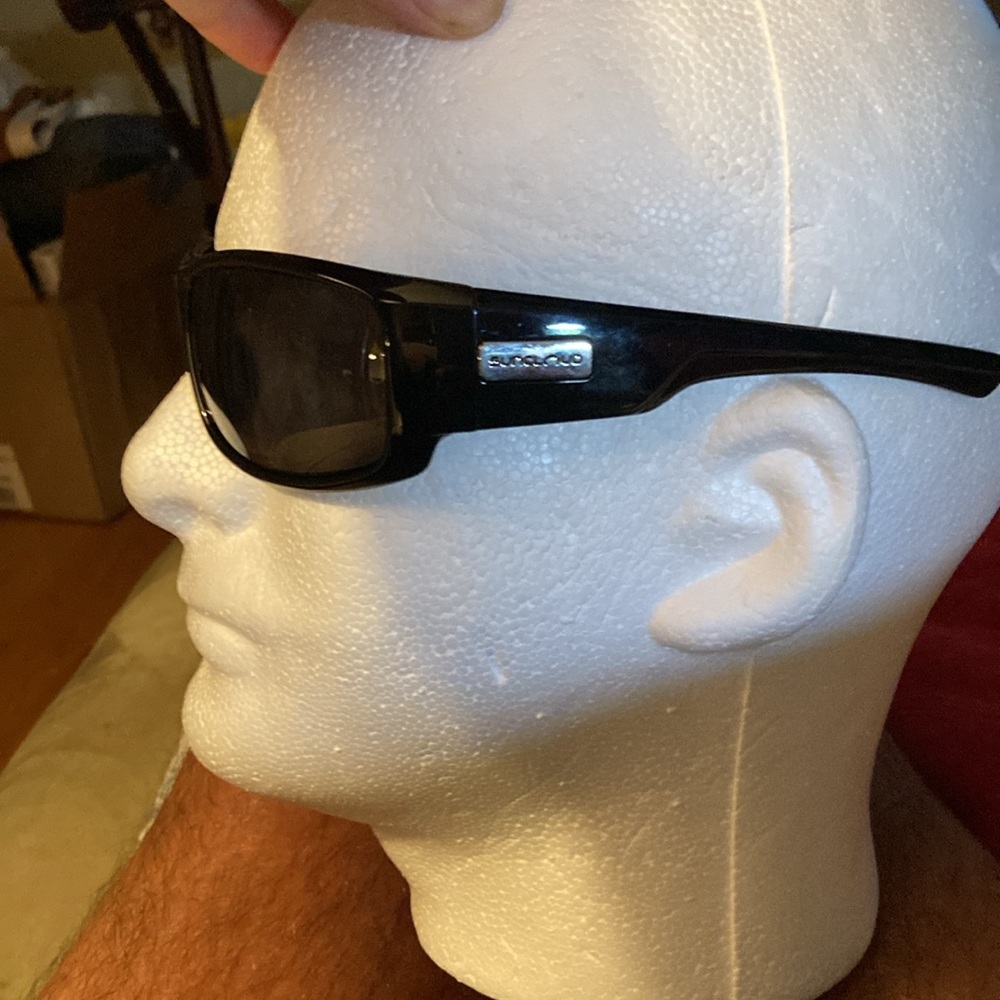 Suncloud Impulse Polarized Blk Wrap Sunglasses - image 2